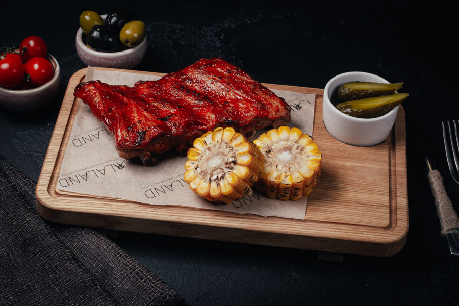 Свиные рёбра BBQ